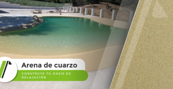 Construye tu oasis de relajación con arena de cuarzo